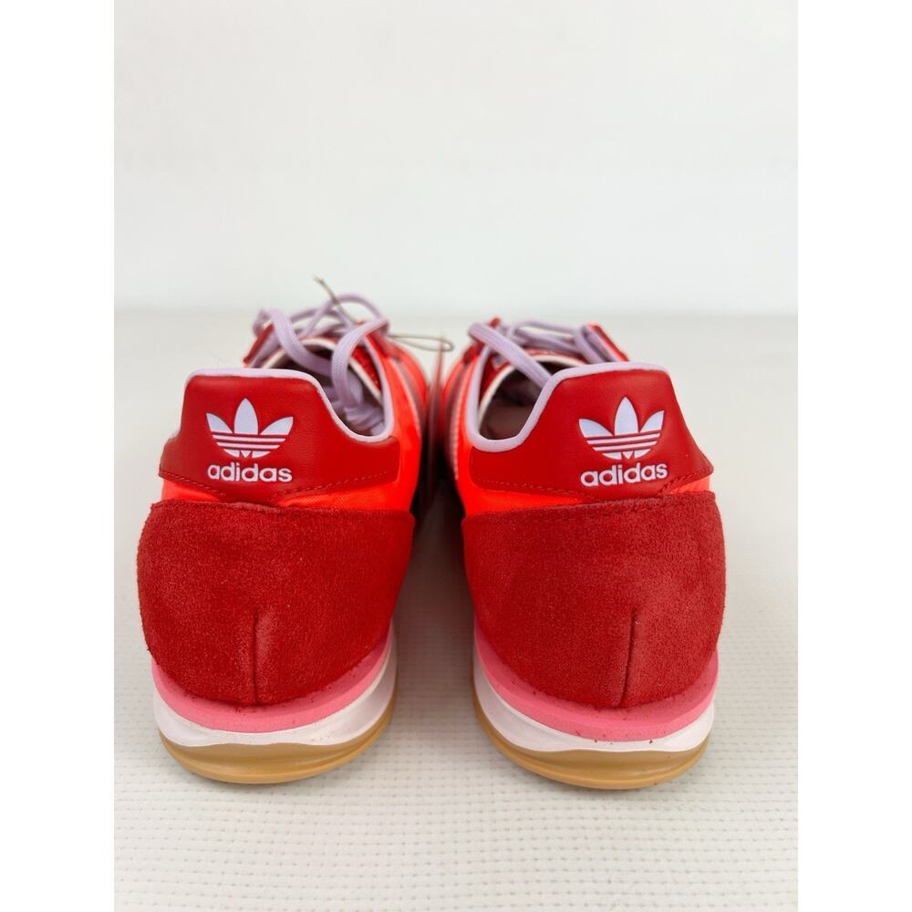 Adidas Women's SL72 OG Originals Size 9.5 Solar Red Lavender JH7392 Athletic New - Picture 3 of 9